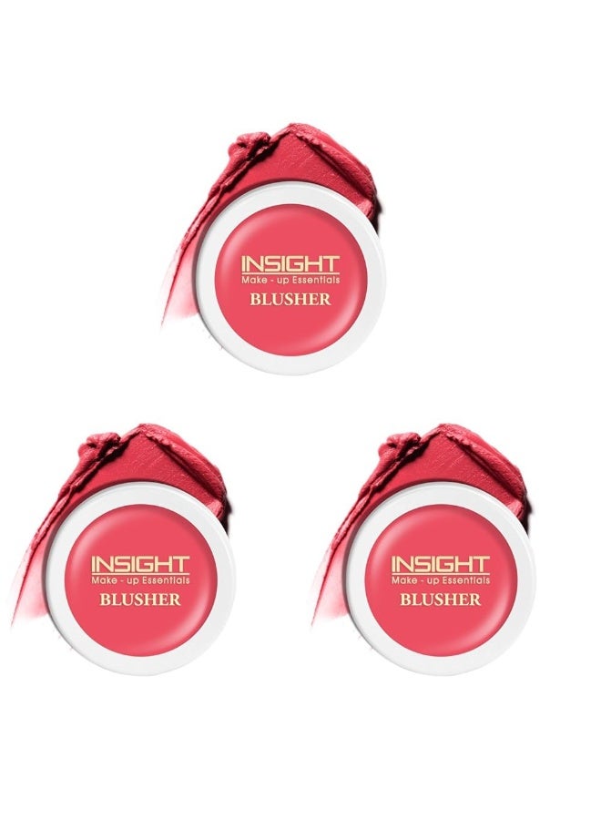 إنسايت أحمر خدود كريمي من إنسايت كوزمتيكس، مكياج للوجه، لون بطيخ مثلج، 3.5 جرام (عبوة من 3 قطع) - Image 1